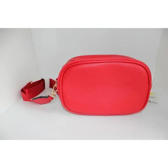 CXL by Christian Lacroix Eve Pebble Camera w Detachable Mini Zip Red Retail $88 - Picture 8 of 15